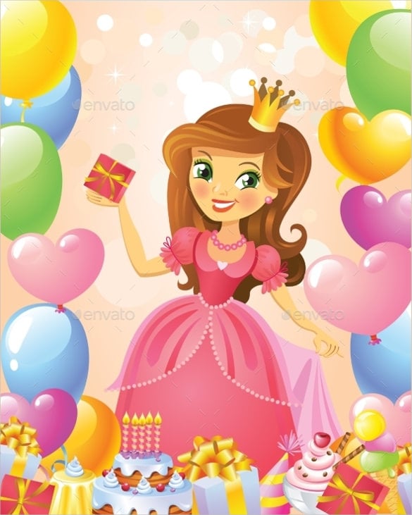 happy birthday princess crown template