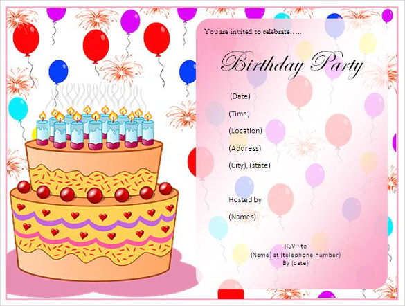 Birthday List Template - 7+ Free PSD, EPS,In Design Format Download