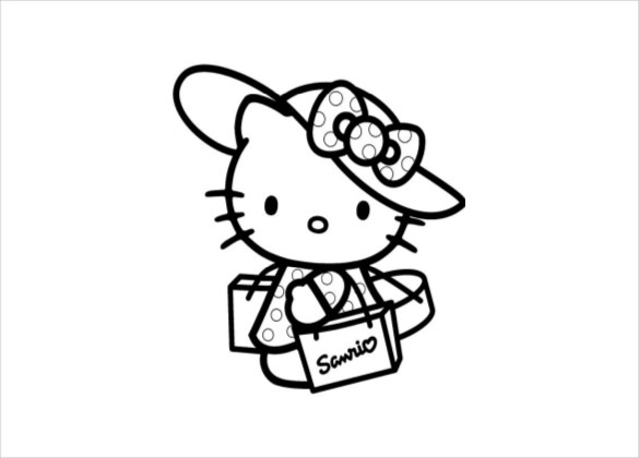 Hello Kitty Coloring Pages (2024) - Coloring and Learn