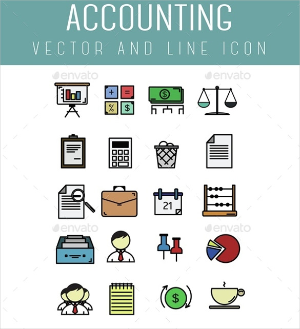 accounting icons