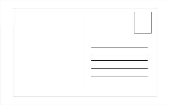 Blank Postcard Template Free from images.template.net