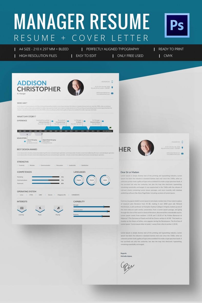 15  manager resume templates