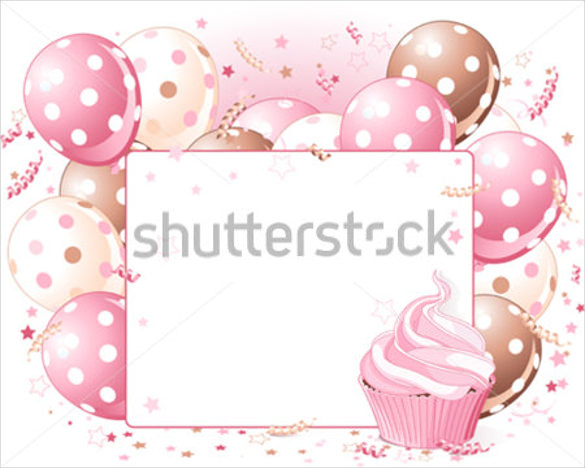 blank place birthday card template