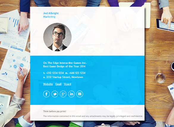 32+ Gmail Signature Templates - Samples, Examples &amp; Format!