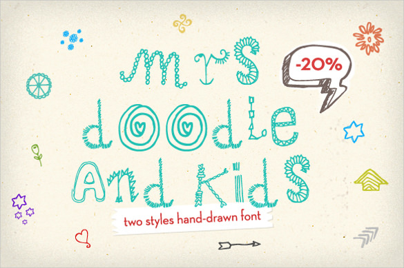 mrs doodle funny fonts download