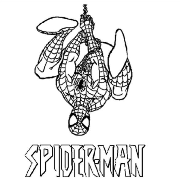 19+ Spider-Man Coloring Pages - PDF, PSD | Free & Premium ...