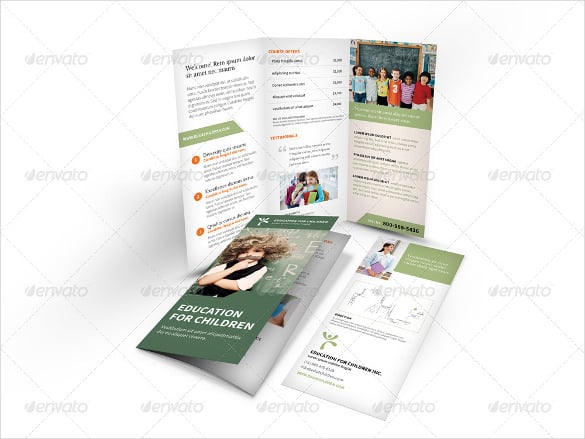 education-trifold-brochure
