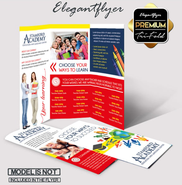 download-languages-course-–-free-tri-fold-psd-brochure-template