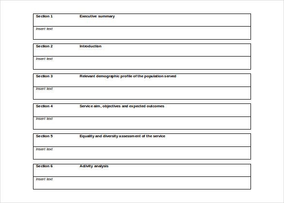 annual report template word free download