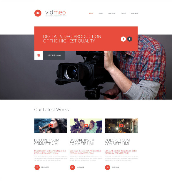 Website Templates Video