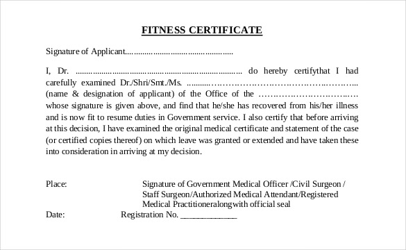 27+ Doctor Certificate Templates - PDF, DOC