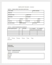 Material Safety Data Sheet Word Template Free