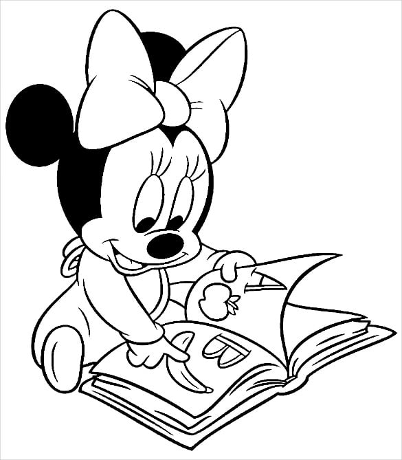 Mickey Mouse Coloring Page 20 Free Psd Ai Vector Eps Format Download Free Premium Templates