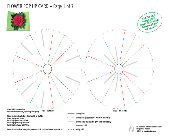 20+ Flower Petal Templates - PDF, Vector EPS