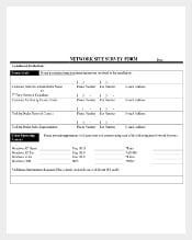 Network Site Survey Template in PDF