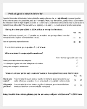 PDF Document for Product Innovation Survey Template