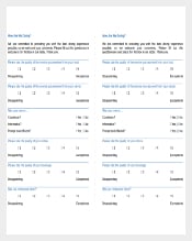Restaurant Survey Template Download