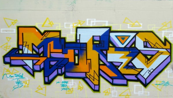 featured image graffiti letter template