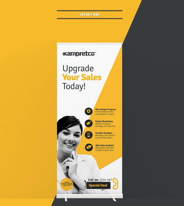 Banner Ad Template 50  Free PSD Format Download
