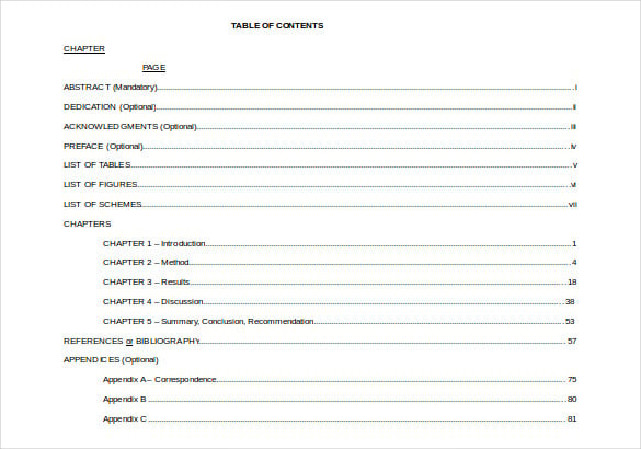 44  Table of Contents PDF DOC Google Docs