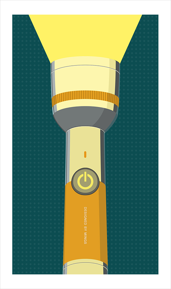 17 Beautiful Flashlight Apps & App Designs