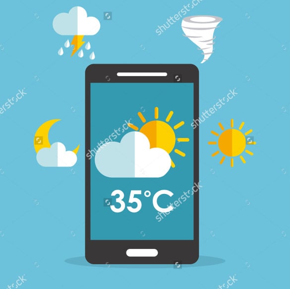 online weather app design download