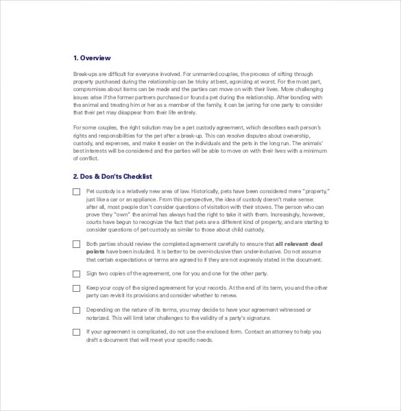 pet-custody-agreement-pdf-format