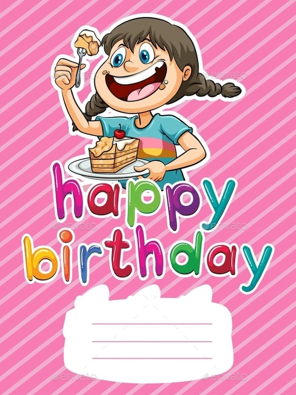 kid birthday party banner template