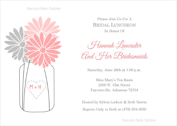 Lunch Invitations Free Samples 2