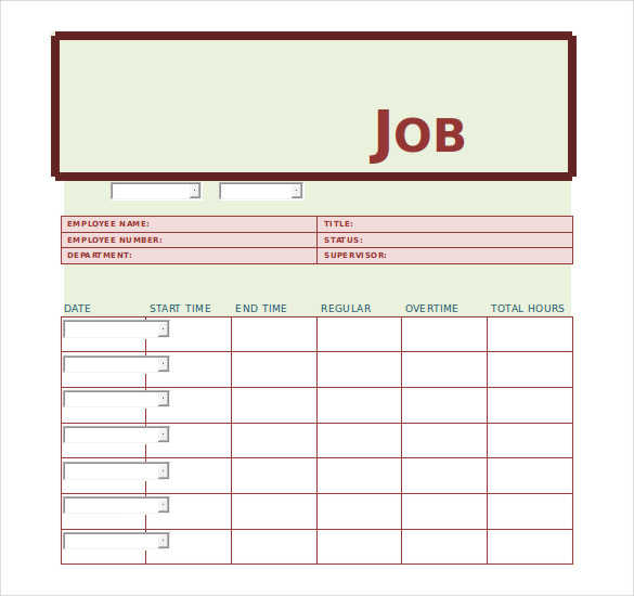 free-doc-format-job-sheet-template