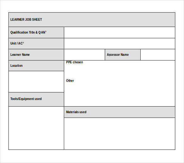 19-job-sheet-templates-samples-doc-pdf-excel-apple-pages