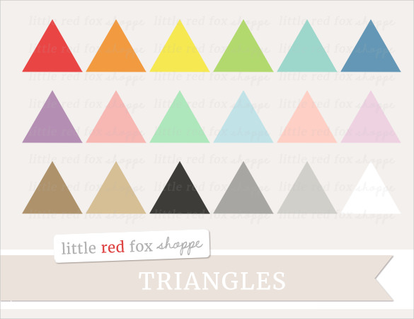 Image 4 for Free Triangle Banner Template