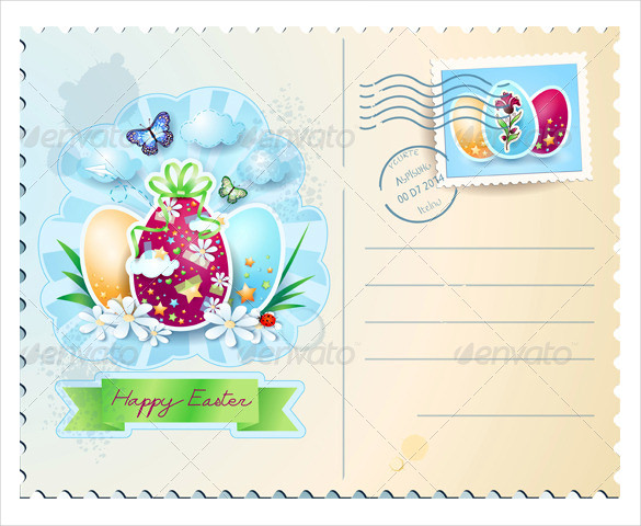 Easter Postcard Template – 11+ Free PSD, EPS, Format Download
