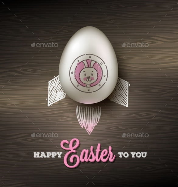 easter greeting card vector eps download