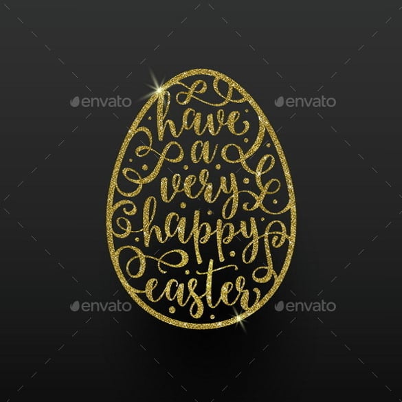 easter greeting card vector eps template download