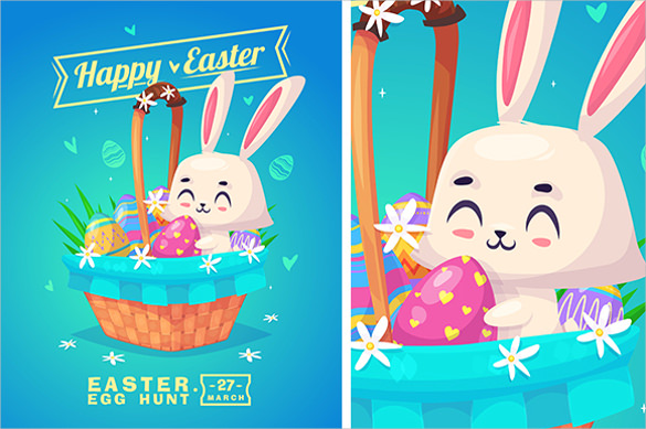 happy easter greeting card download
