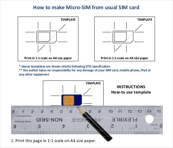 free pdf format how to make micro sim from usual sim card template