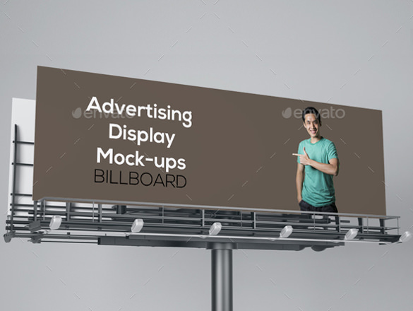 advertising display mockups