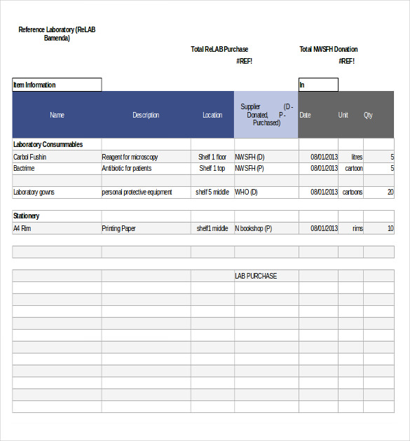 stock inventory management template in excel format