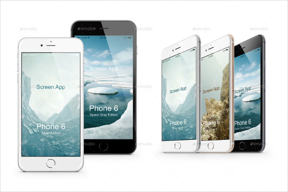 iphone 6s mock ups pack