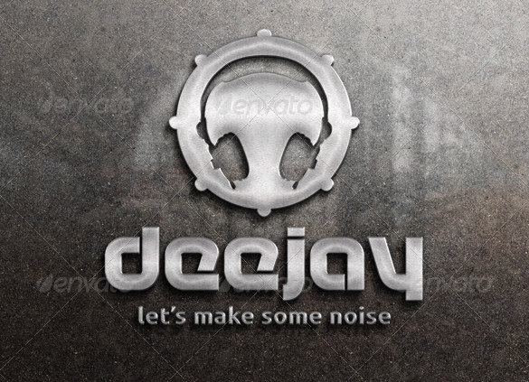 premium dj logo eps format download