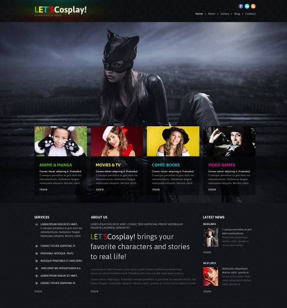 32+ Gaming Joomla Themes & Templates | Free & Premium ...