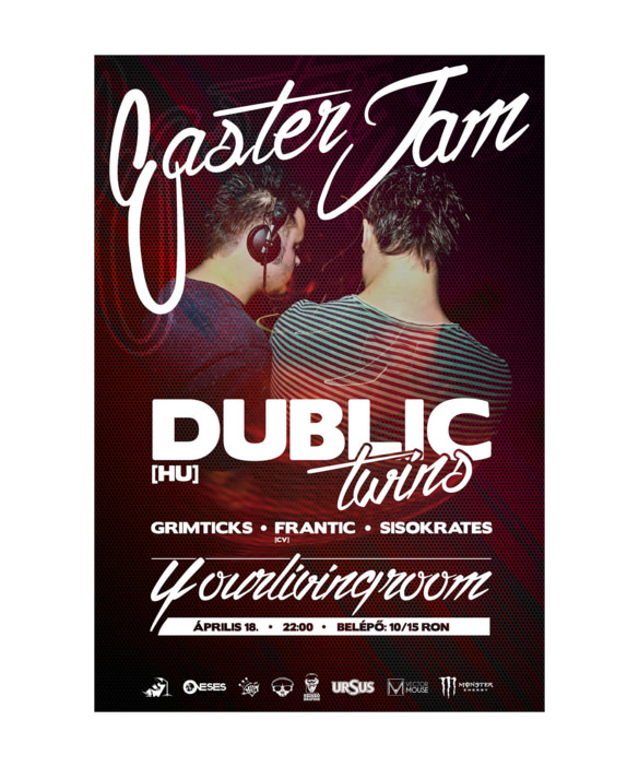 easter jam poster design download