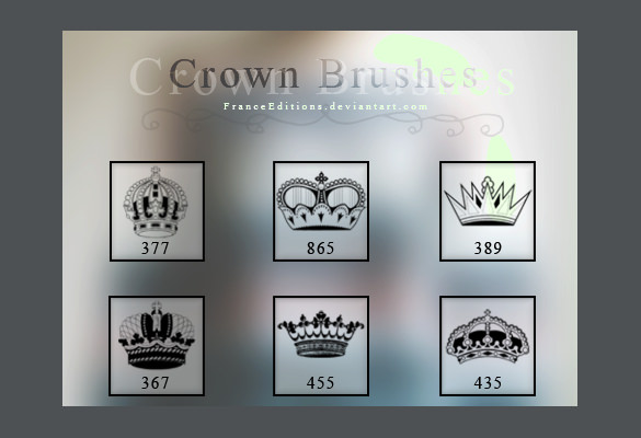 crown brushes for photoshop cs5 free download