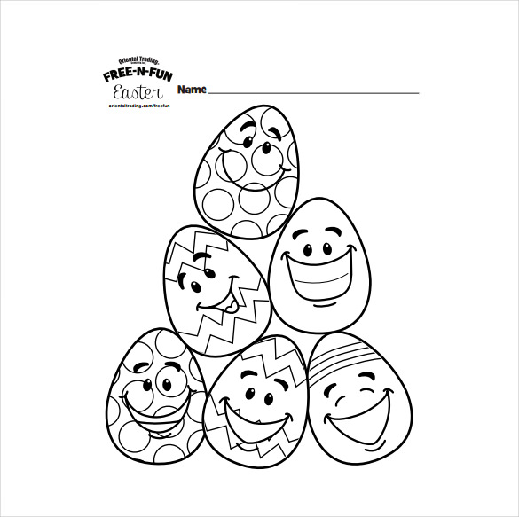 16+ Easter Colouring Pages - Free Sample, Example, Format ...