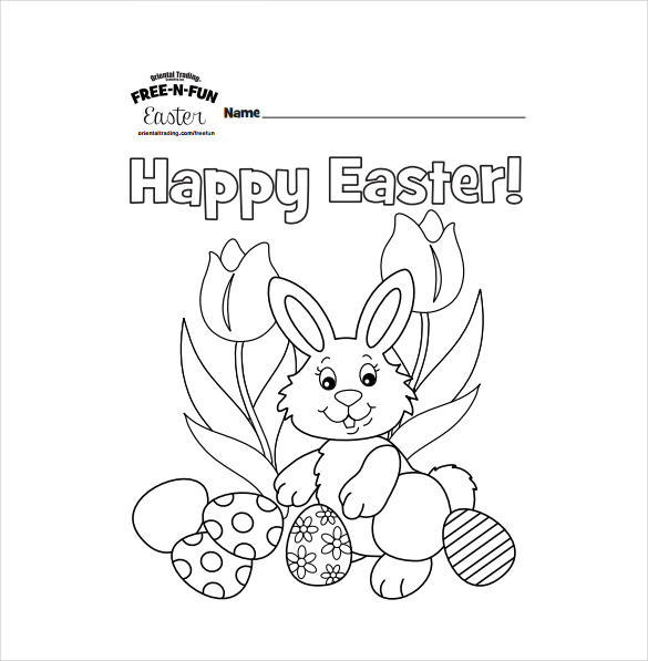 16  Easter Colouring Pages \u2013 Free Sample, Example, Format Download!  Free \u0026 Premium Templates