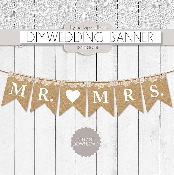 Free Bridal Shower Banner Template Mightyprintingdeals