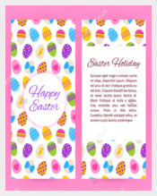 Happy Easter Flyer Brochure Template