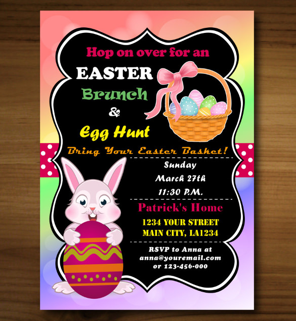 32+ Easter Invitation Templates Free Sample, Example, Format Download