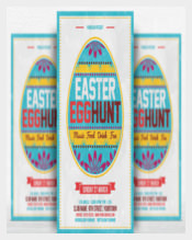 Egg Hunt Easter Flyer